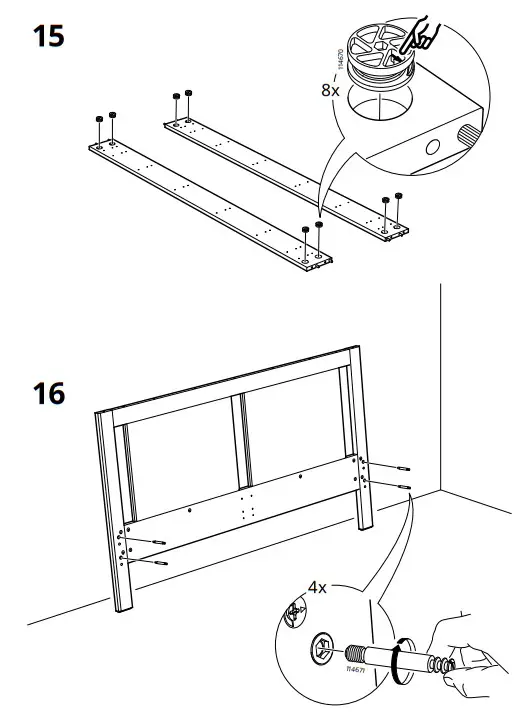 IKEA SONGESAND Bed Frame - fig 11