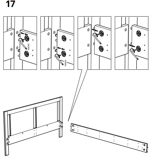IKEA SONGESAND Bed Frame - fig 12