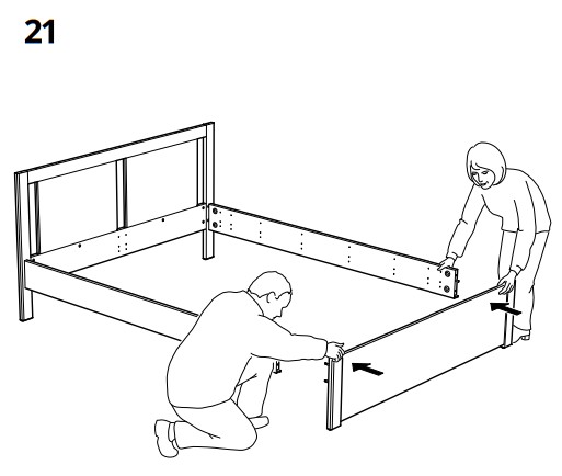 IKEA SONGESAND Bed Frame - fig 13