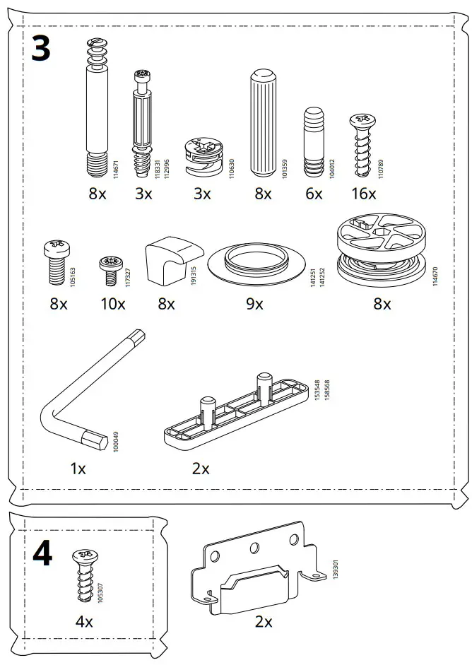 IKEA SONGESAND Bed Frame - fig 2