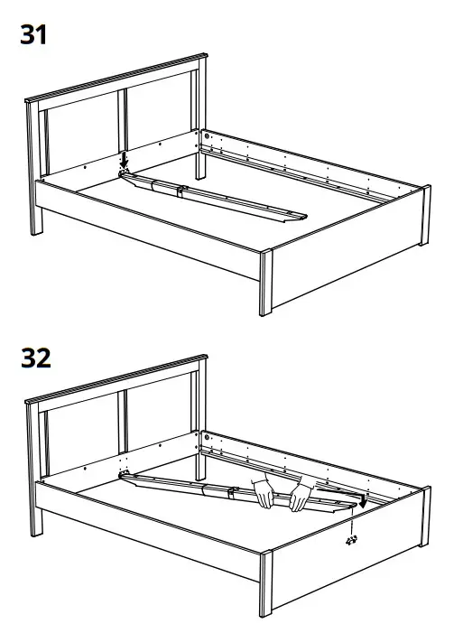 IKEA SONGESAND Bed Frame - fig 22