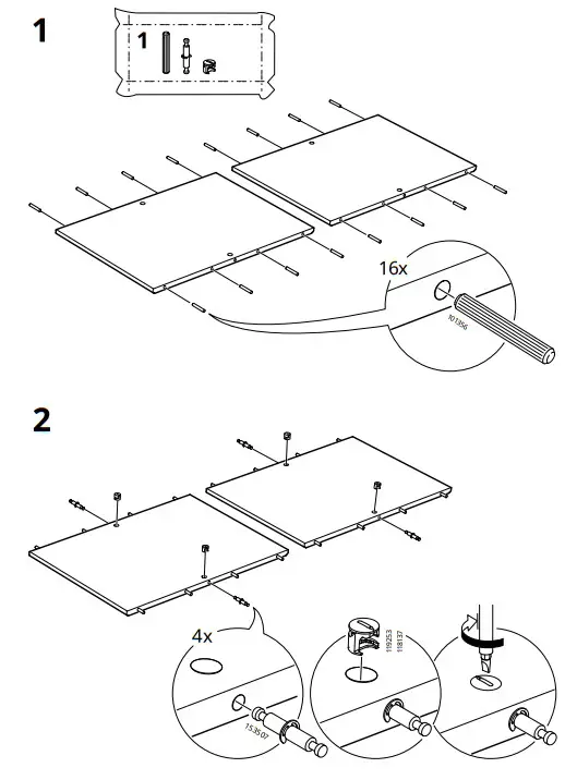 IKEA SONGESAND Bed Frame - fig 2