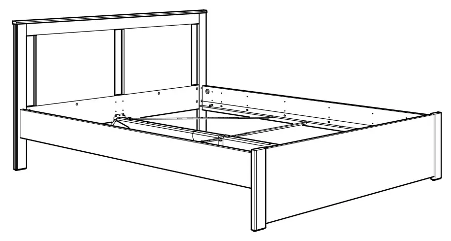 IKEA SONGESAND Bed Frame