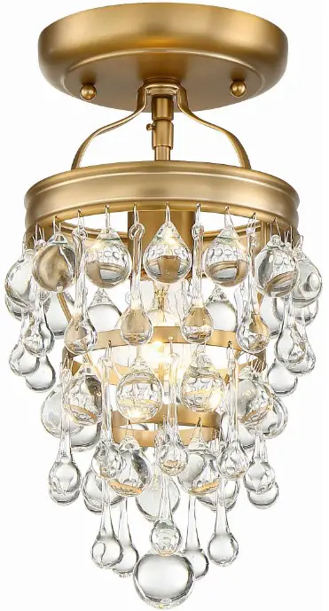 CRYSTORAMA 131-VG_CEILING One Light Ceiling Mount