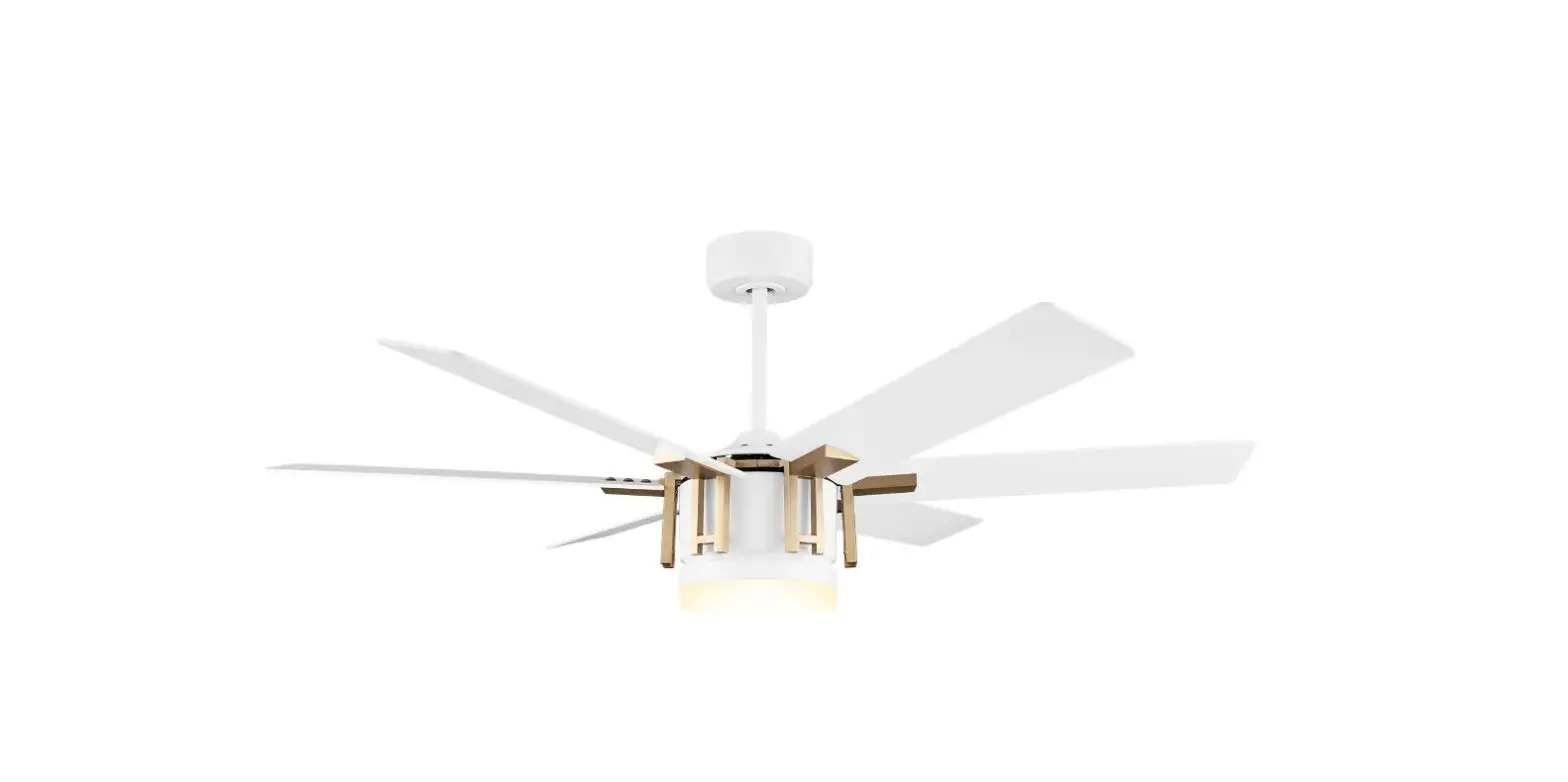 Carro Dc526cl 52-inch White Color-changing Led Indoor Ceiling Fan Installation Guide