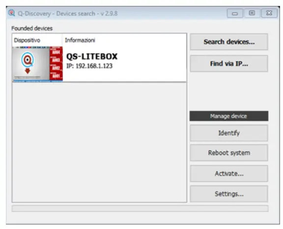 System configuration