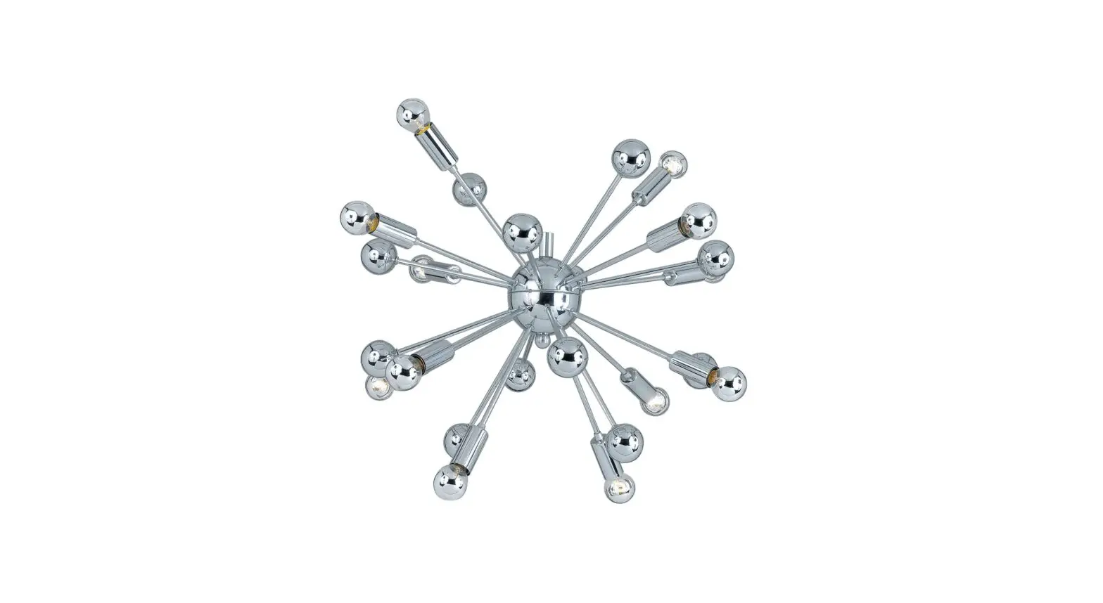 Hanover Hlunamod-12ch Luna 12 Light Chrome Modern Pendant Chandelier Instruction Manual