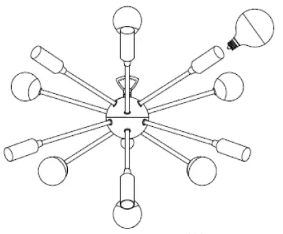 Hanover-HLUNAMOD-12CH-Luna-12-Light-Chrome-Modern-Pendant-Chandelier-fig- (1)