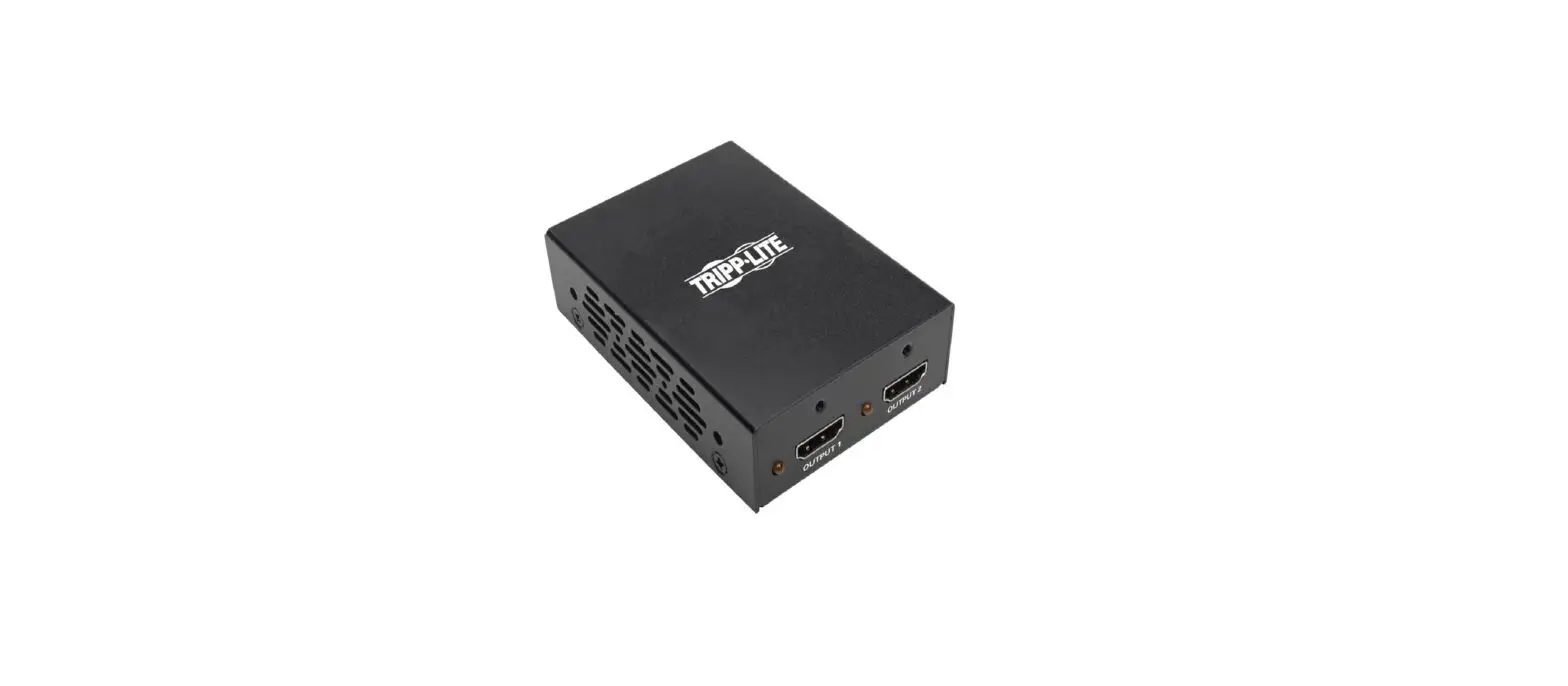 Tripp Lite B118-002-uhd-2 2-port 3d Hdmi Splitter Owner’s Manual Tripp Lite B118-002-uhd-2 2-port 3d Hdmi Splitter Owner’s Manual