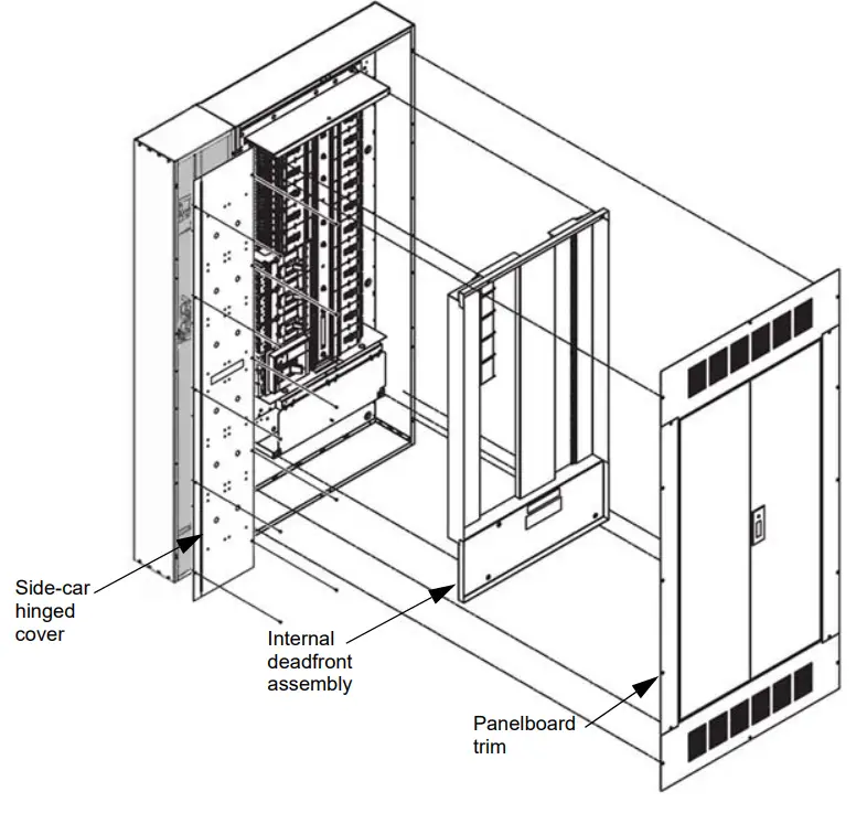 Schneider Electric PowerPact H L Frame Circuit Breaker with Micrologic 5 or 6 Retrofit - Blank extension 1