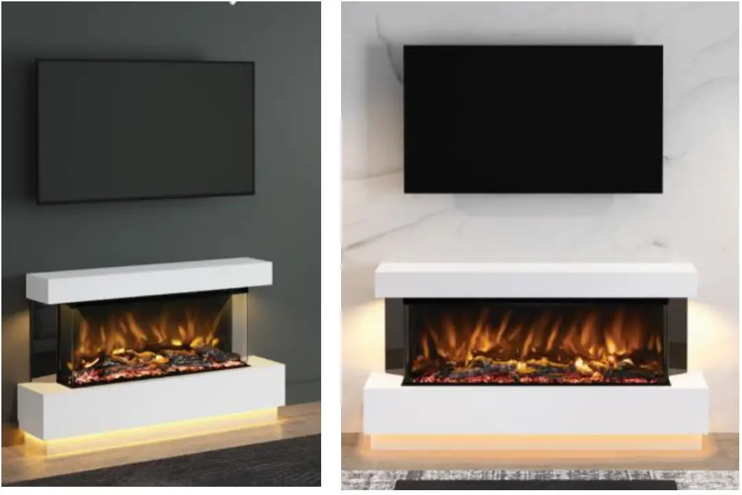 bemodern Arteon 10003SL Built In Electric Fireplace