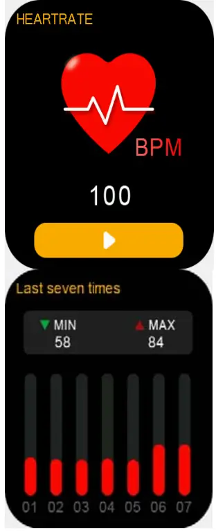 Shenzhen Pucheng Technology Co LTD SH09 Smartwatch - heart rate