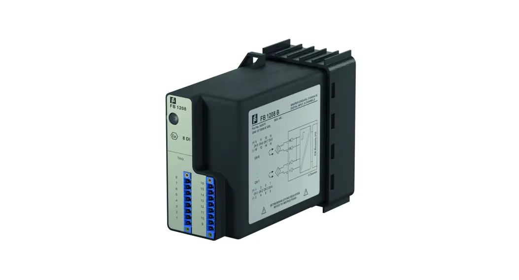 Pepperl Fuchs Fb1208b Digital Input Owner's Manual