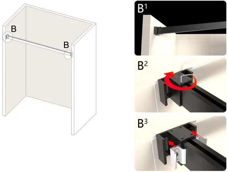 MCOCOD DSO1 Double Sliding Frameless Shower Door in Brushed - whether the level.