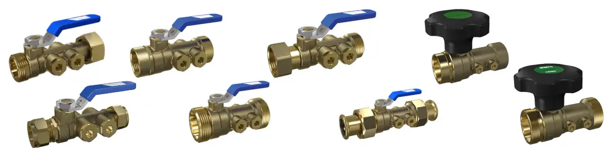 WATTS DN 15 EA Antipollution Check Valve With Shut-Off Valve - Fig 2