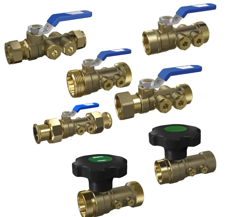 WATTS DN 15 EA Antipollution Check Valve With Shut-Off Valve