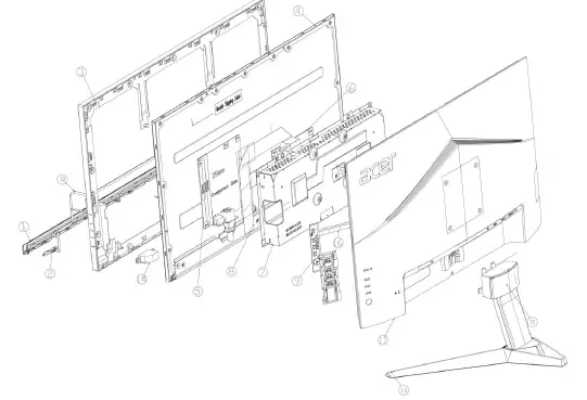 acer VG270 Monitor fig-1