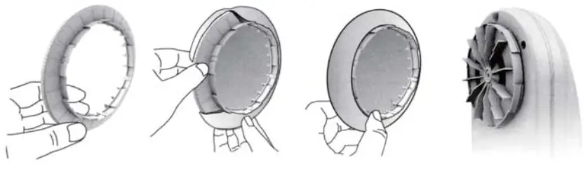 AlfaBot X8 Window Cleaning Robot With Double Sided Water Spray - Steps for Usage 1