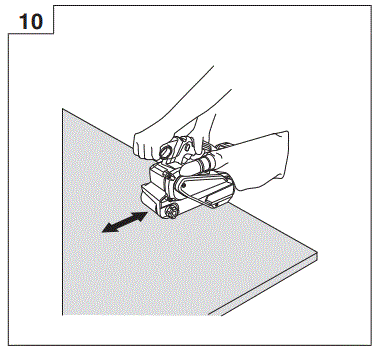 HIKOKI SB3608DA Cordless Brushless Belt Sander fig-10
