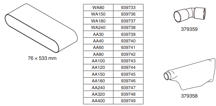 HIKOKI SB3608DA Cordless Brushless Belt Sander fig-24