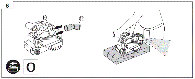 HIKOKI SB3608DA Cordless Brushless Belt Sander fig-6
