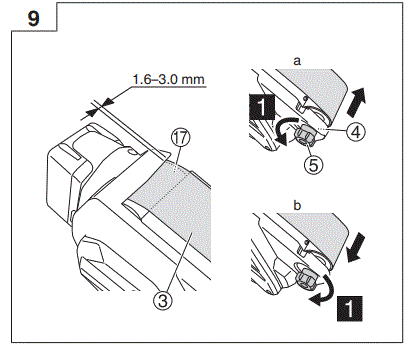 HIKOKI SB3608DA Cordless Brushless Belt Sander fig-9