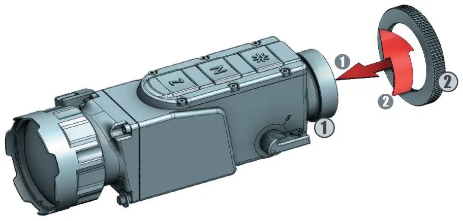 NITEHOG Viper 50 Next Dual Thermal Imaging Device - Fig 27