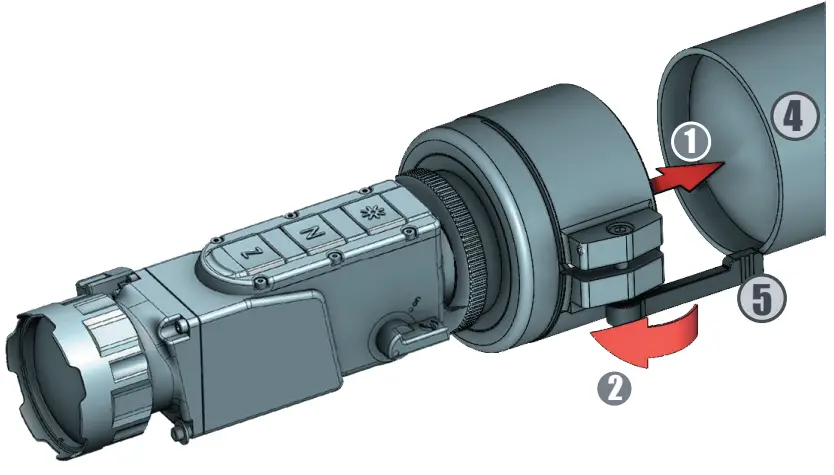 NITEHOG Viper 50 Next Dual Thermal Imaging Device - Fig 29