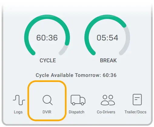 SHELD Device Ap - Trip DVIR