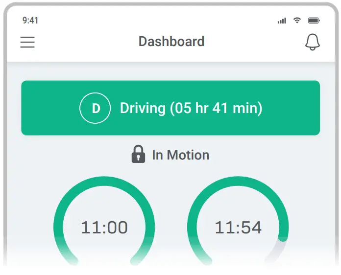 SHELD Device Ap - change to Driving