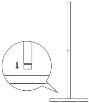 XGIMI X Floor Stand - Chassis Connection