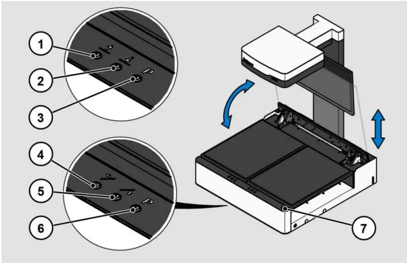 Control panel buttons