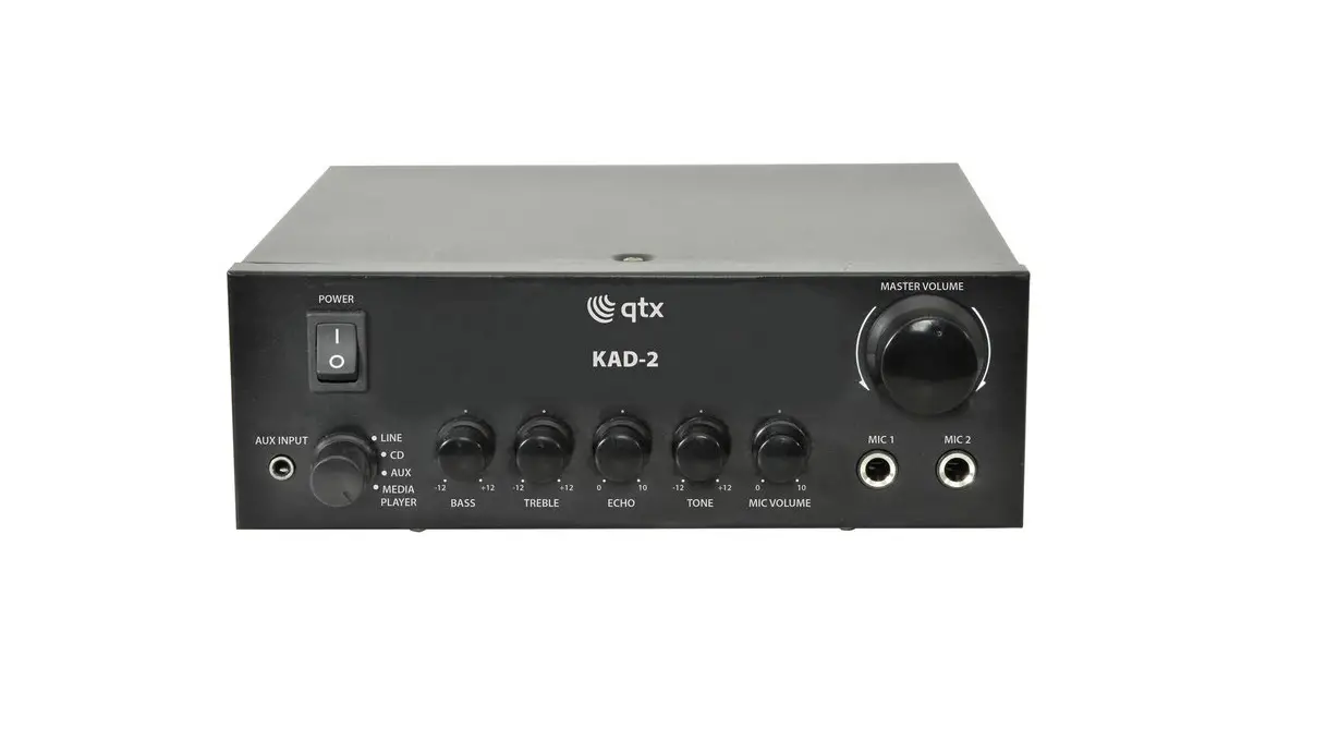 Qtx 103.120uk Kad-2 Digital Stereo Amplifier User Manual