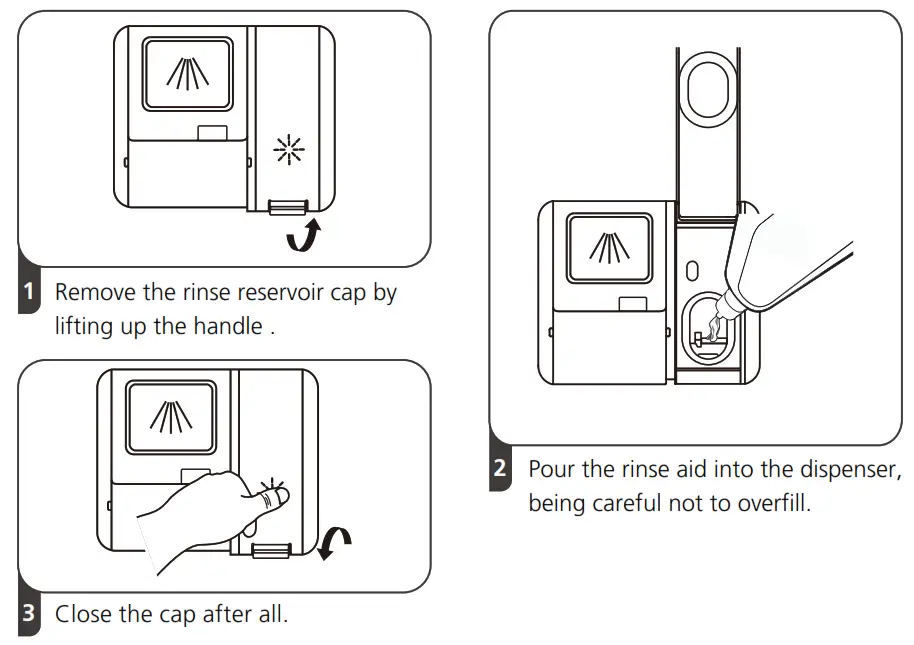 Hisense HSCE14FS 60cm Stainless Steel Freestanding Dishwasher - Rinse