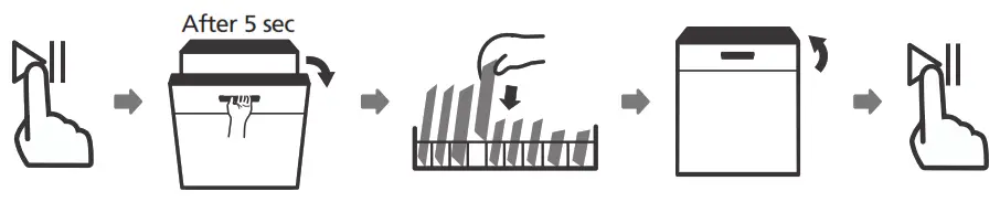 Hisense HSCE14FS 60cm Stainless Steel Freestanding Dishwasher - icon 29