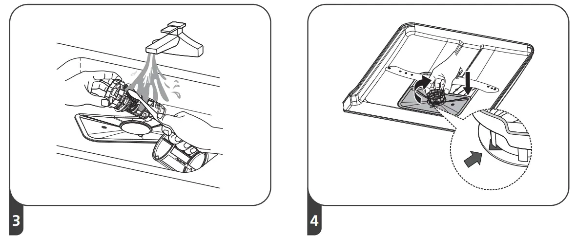 Hisense HSCE14FS 60cm Stainless Steel Freestanding Dishwasher - upper basket 4