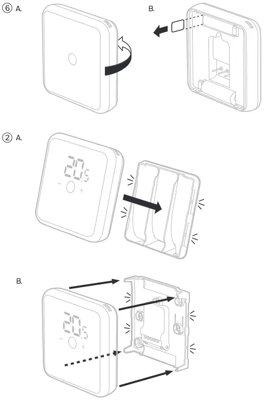 Install the Thermostat Figure 3