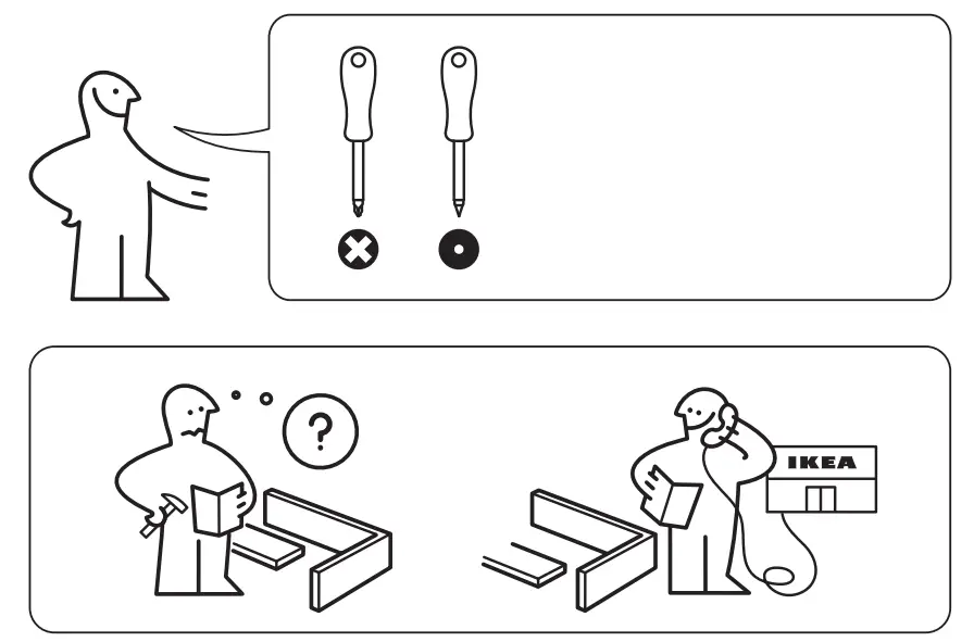 IKEA KABOMBA LED Wall Lamp with Mirror - Figer
