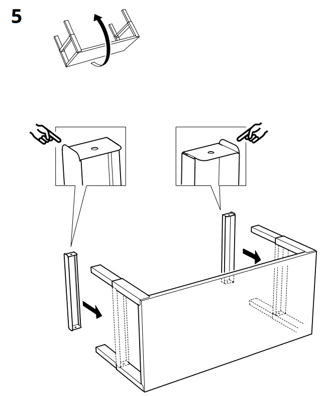 IKEA PÅHL Underframe Desk - Fig5