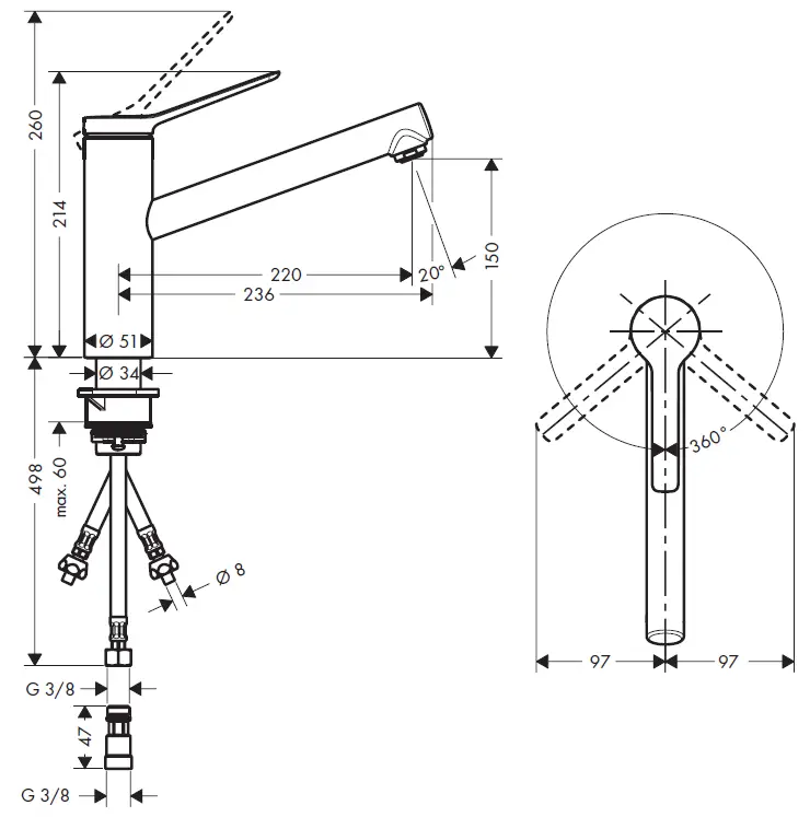 hansgrohe-74806000-Zesis-M33-Lever-Kitchen-Faucet-150-fig- (10)