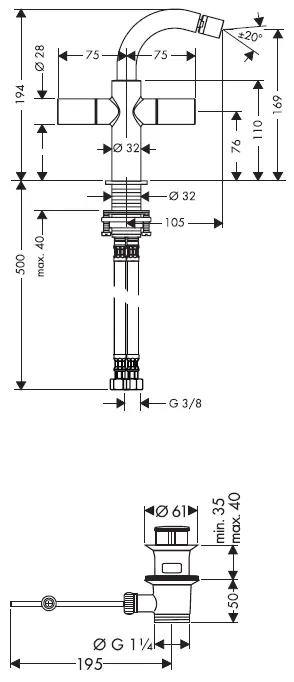 hansgrohe-AXOR-UNO2-Faucet-fig-8