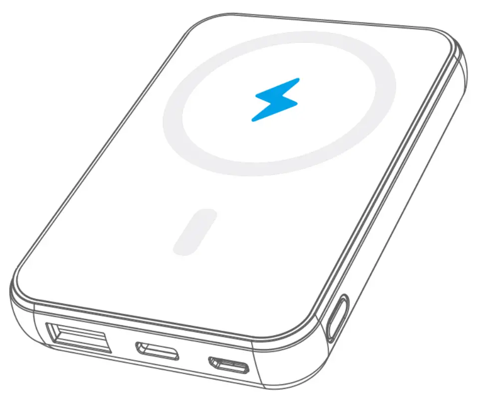 Epico MWP05 5000mAh Magnetic Wireless Power Bank