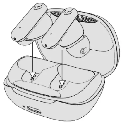 Skullcandy Smokin' Buds Bluetooth Earbuds with Microphone - Charge