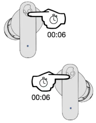 Skullcandy Smokin' Buds Bluetooth Earbuds with Microphone - Reset