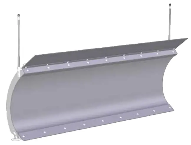 KFi PLOW 72 PRO Poly Series Plow Blade