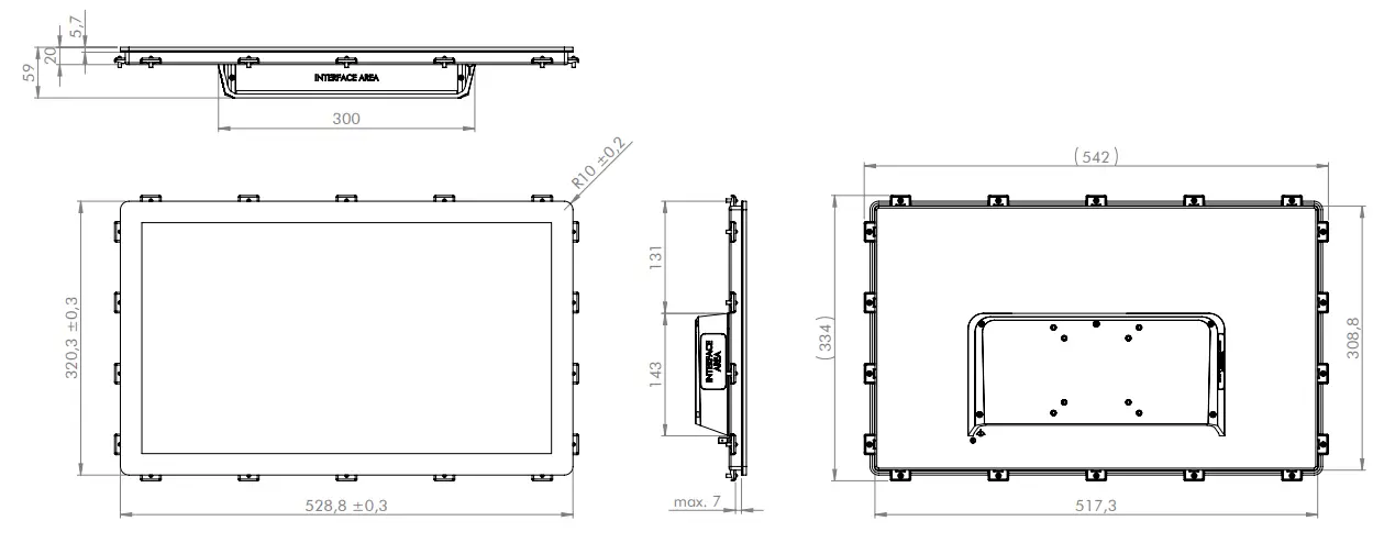 PA10010883 Touch Industrial Open Frame 21.5 1