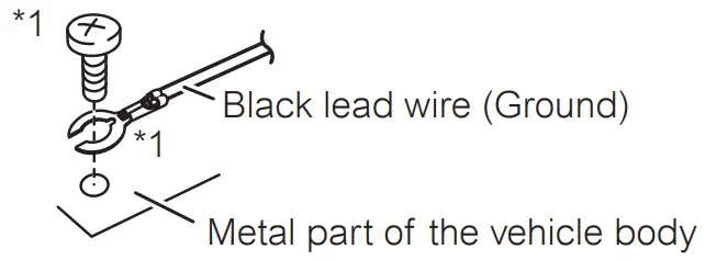Pioneer VREC Z710DH 1080p HD Dash Camera - Connection Precautions