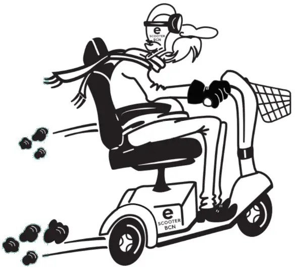 eSCOOTER BCN Knee Rollator - Cover