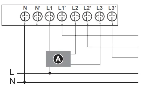 Schneider Electric A9MEM3355 iEM3355 Energy Meter - Dimensions 1