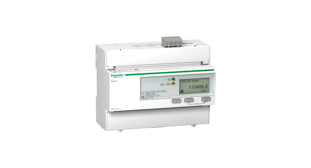 Schneider Electric A9mem3355 Iem3355 Energy Meter User Manual